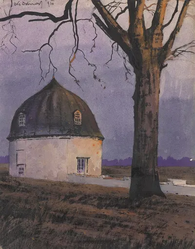 Здание by Одо Добровольск, 1910 — digital art print download