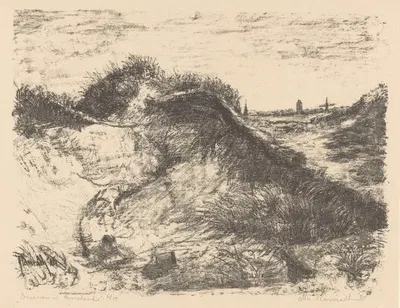 Duinen in Ameland by Otto Hanrath, 1925 — digital art print download