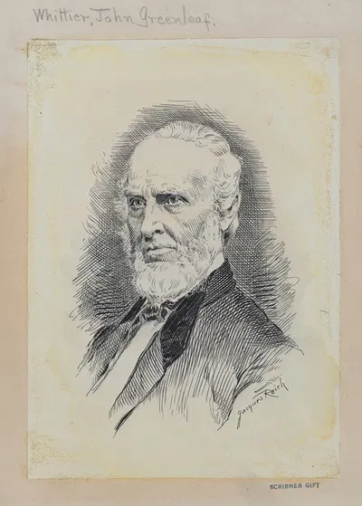 John Greenleaf Whittier by Жак Рейх — digital art print download