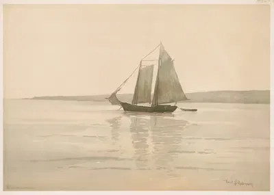 Прогрессивные исследования в акварели № 1 by Уильям С. Робинсон, 1890 — digital art print download