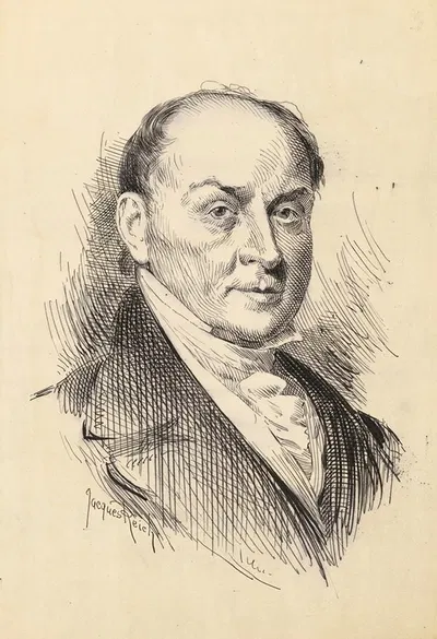 John Quincy Adams by Жак Рейх — digital art print download