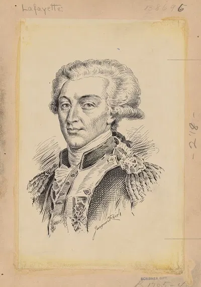 Marquis de Lafayette by Жак Рейх — digital art print download