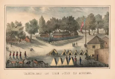 Tampa Bay on the Gulf of Mexico by T.F. Gray & James, 1837 — digital art print download