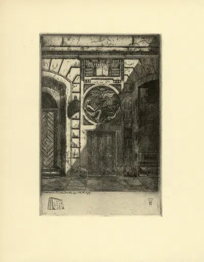 Дом под знаком поэтов by Тадеуш Чешлевский, 1929 — digital art print download