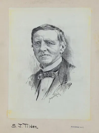 Samuel Jones Tilden by Jacques Reich — digital art print download