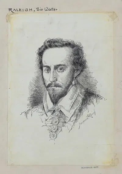 Walter Sir Raleigh by Жак Рейх — digital art print download