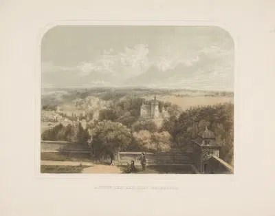 Старый замок-форте Ролдук by Александр Шаепкенс, 1852 — digital art print download