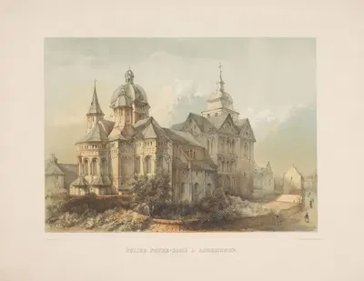 Церковь Нотр-Дам в Рурмонде by Александр Шаепкенс, 1855 — digital art print download