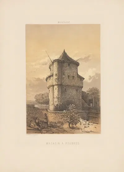 Магазин пороха by Александр Шаепкенс, 1857 — digital art print download