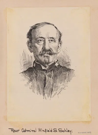 Winfield Scott Schley by Жак Рейх — digital art print download