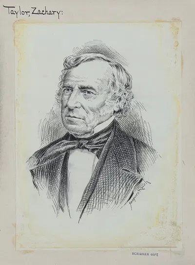 Zachary Taylor by Жак Рейх — digital art print download