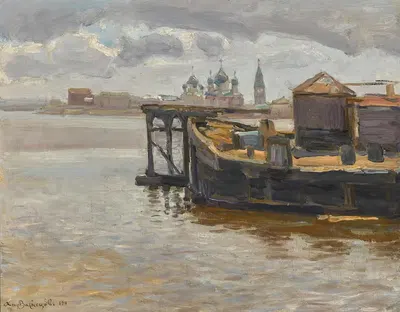 Ярославль by Апполинарий Михайлович Васнецов, 1911 — digital art print download