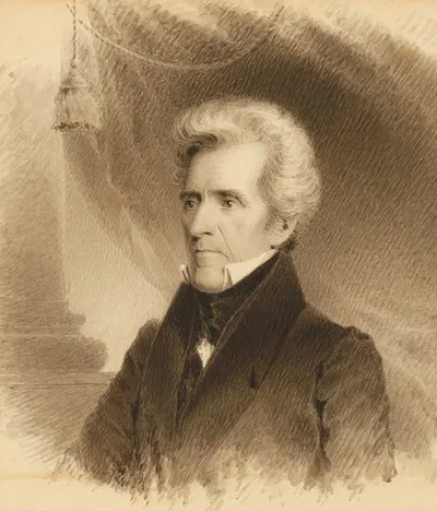 Andrew Jackson by James Barton Longacre, 1829 — digital art print download