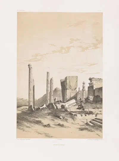 Персеполь by Южин Фланден, 1843-1854 — digital art print download