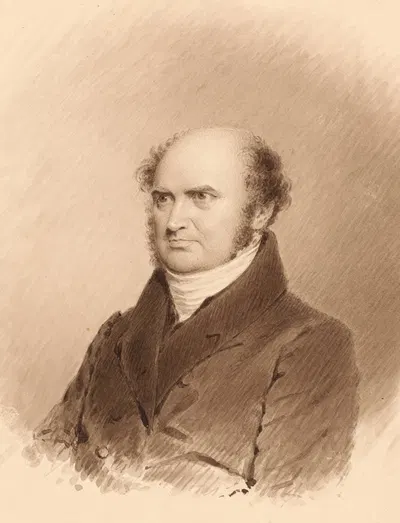 Levi Woodbury by James Barton Longacre, 1833 — digital art print download