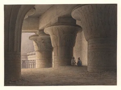 Египет by Харальд Конрад Стилинг, 1849-1854 — digital art print download