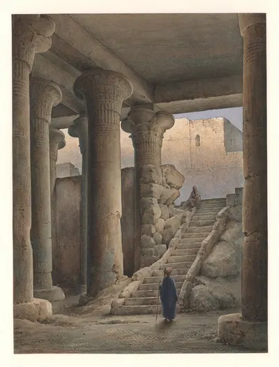 Египет by Харальд Конрад Стилинг, 1849-1854 — digital art print download