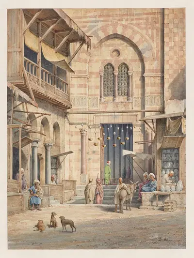 Египет by Харальд Конрад Стилинг, 1849-1854 — digital art print download