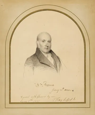 Robert Bayley Thomas by James Barton Longacre, 1844 — digital art print download