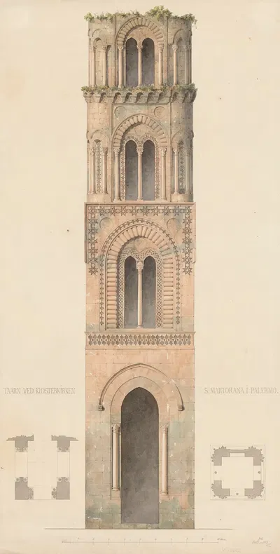 Сицилия by Харальд Конрад Стилинг, 1849-1854 — digital art print download