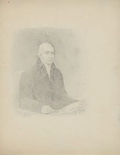 Unidentified Man by James Barton Longacre, 1825 — digital art print download