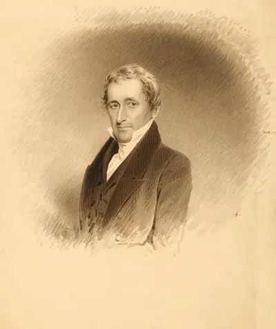 William Drayton by Джеймс Бартон Лонгакр, c. 1833 — digital art print download