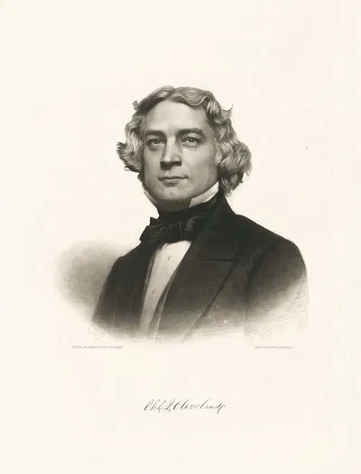 Charles Dexter Cleveland by Джон Сартейн, c. 1859 — digital art print download