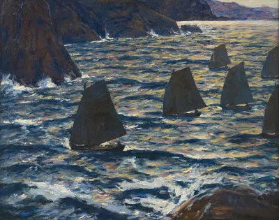 Возвращение домой by Уолтер Лейстиков, 1903 — digital art print download