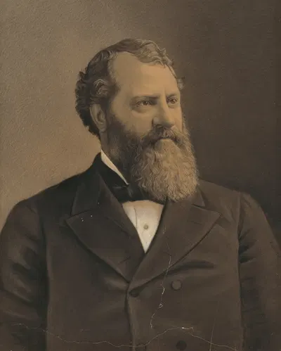 James Alexander Williamson by L. Wieser, 1881 — digital art print download