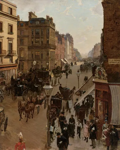 Пикадилли – День в салоне by Эдвард Джон Грегори, 1883 — digital art print download