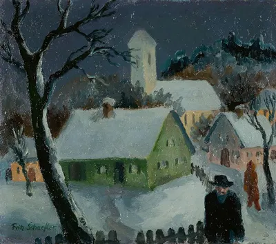 Моссах на Инне by Фриц Шефлер, 1942 — digital art print download