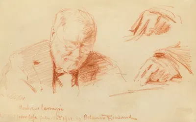 Andrew Carnegie by Орландо Руланд, 1911 — digital art print download