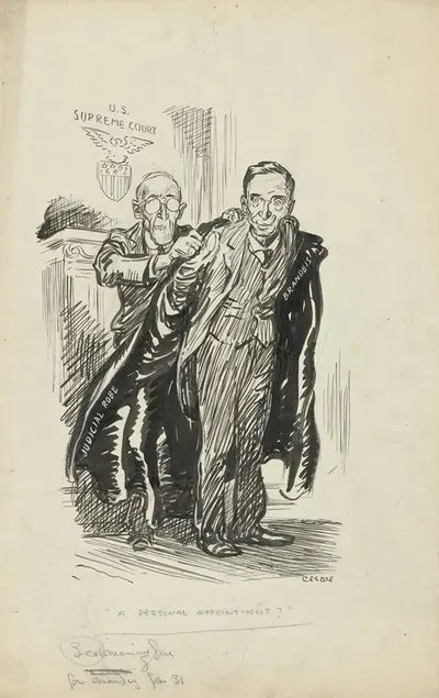 A Personal Appointment by Оскар Эдвард Чезаре, 1916 — digital art print download