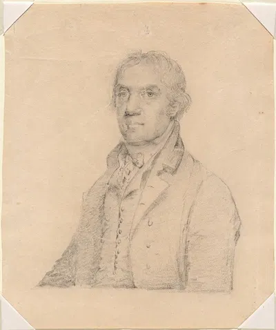 Abraham Baldwin by Роберт Фултон, 1807 — digital art print download