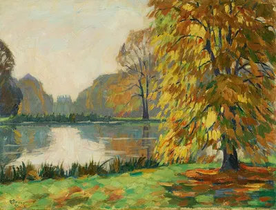 Замковый сад by Вальтер Опхей, 1906 — digital art print download