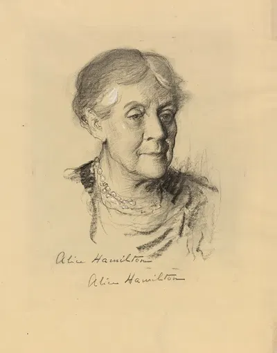 Alice Hamilton by Samuel Johnson Woolf, 1947 — digital art print download
