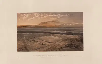 The graves in the fort on Cathcart's Hill - of the officers 4th Division who fell at Inkermann by William Simpson, 1856 —…