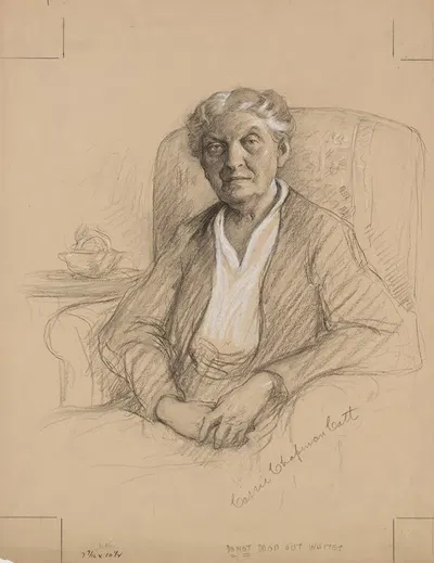 Carrie Chapman Catt by Самуэль Джонсон Уулф, 1939 — digital art print download
