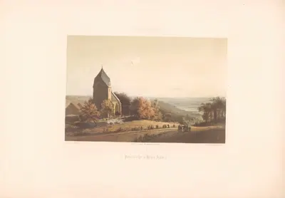 Peterskirche zu Hohen Syburg by R. L. Friderichs, 1859-1860 — digital art print download