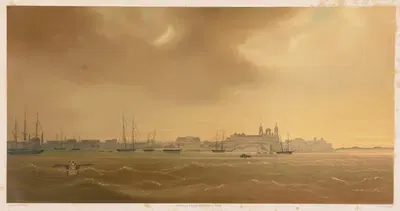 Nossa Senhora de Belem do Grao Para by Wilhelm Loeillot, 1847 — digital art print download