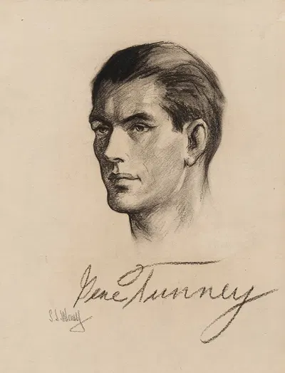 Gene Tunney by Самуэль Джонсон Уулф, 1926 — digital art print download