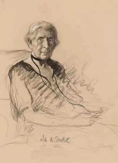 Ida Minerva Tarbell by Самуэль Джонсон Уулф, 1937 — digital art print download