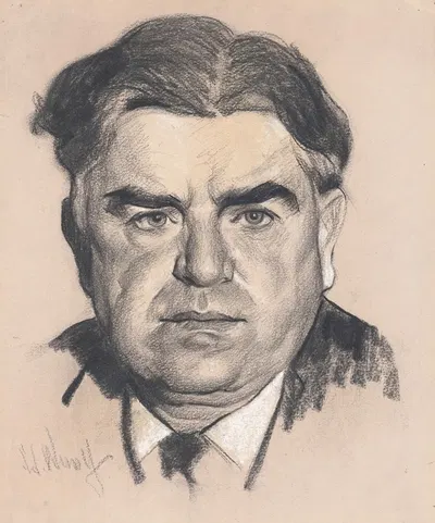 John Llewellyn Lewis by Самуэль Джонсон Уулф, 1933 — digital art print download