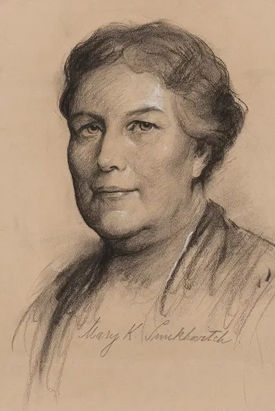 Mary Melinda Kingsbury Simkhovitch by Самуэль Джонсон Уулф, 1932 — digital art print download