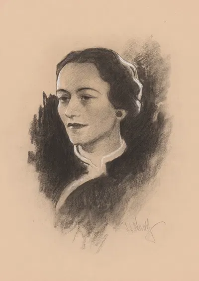 Wallis Warfield Simpson by Самуэль Джонсон Уулф, 1936 — digital art print download