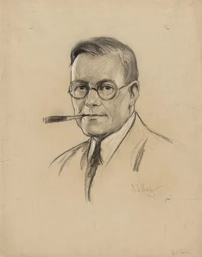 Walter Clark Teagle by Самуэль Джонсон Уулф, 1930 — digital art print download