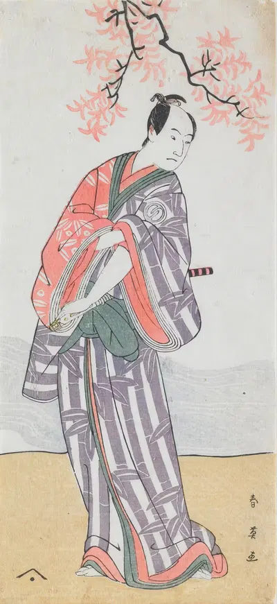 Актер Савамура Содзюро III в роли Ашикаги Ёрикине by Кацукава Сюнъэй, 1795 — digital art print download