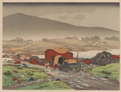 Ябакей by Хасигути Гоё, 1918 — digital art print download