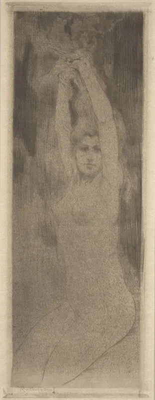 Blonde by Арман Рассенфос, 1901 — digital art print download