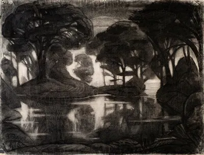 Heroic Landscape by Бальдер Томасберг, 1916 — digital art print download